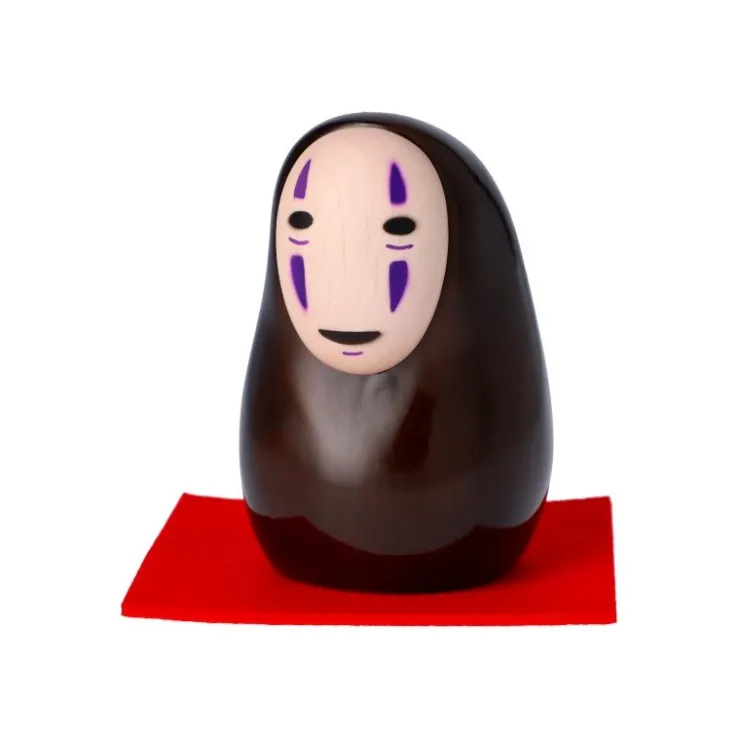 Maison Ghibli Statue En Bois Laqué No Face - Le Voyage de Chihiro