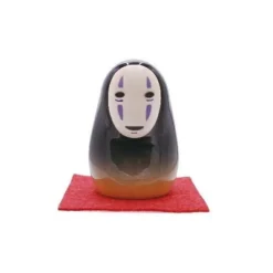 Maison Ghibli Statue En Bois Laqué No Face Brillant - Le Voyage de Chihiro