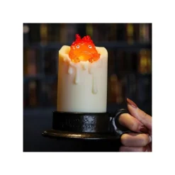 Maison Ghibli Statue lumineuse Calcifer Bougie - Le Château ambulant