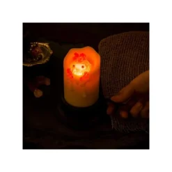 Maison Ghibli Statue lumineuse Calcifer Bougie - Le Château ambulant