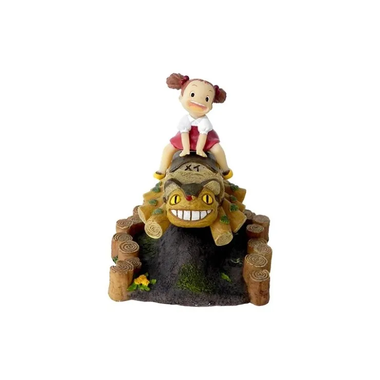 Maison Ghibli Statue Mei sur le Chatbus - Mon Voisin Totoro