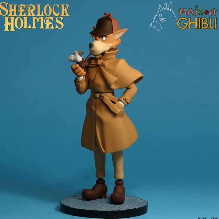 Maison Ghibli Statue SHERLOCK HOLMES - Semic Animation Collection