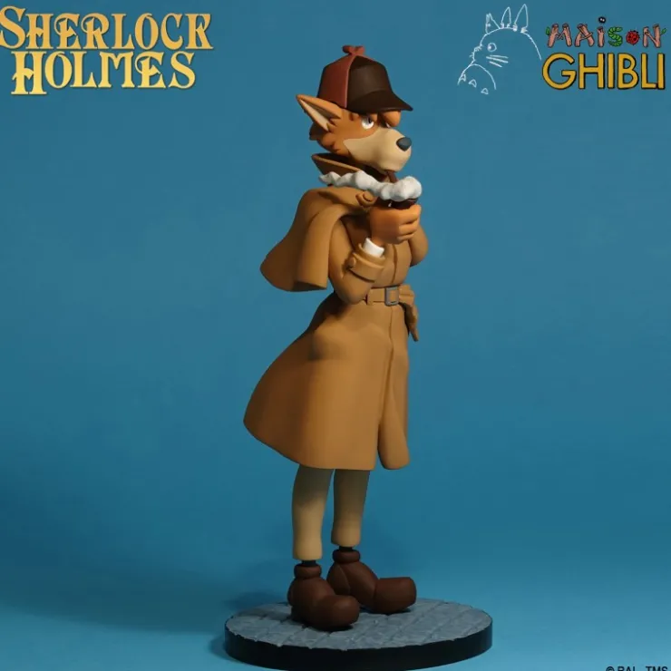 Maison Ghibli Statue SHERLOCK HOLMES - Semic Animation Collection