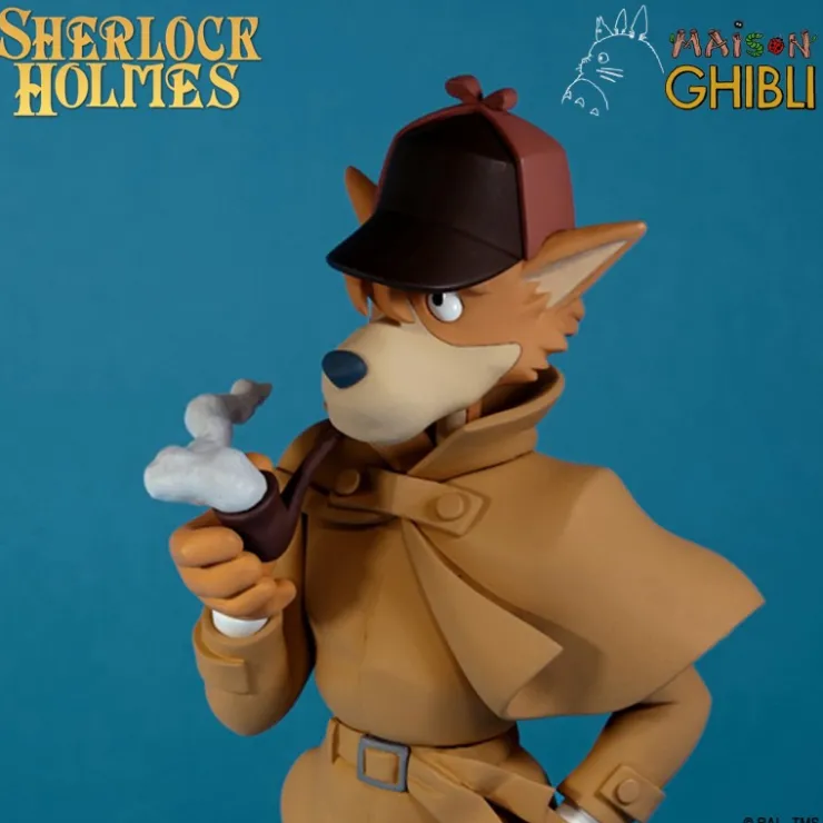 Maison Ghibli Statue SHERLOCK HOLMES - Semic Animation Collection