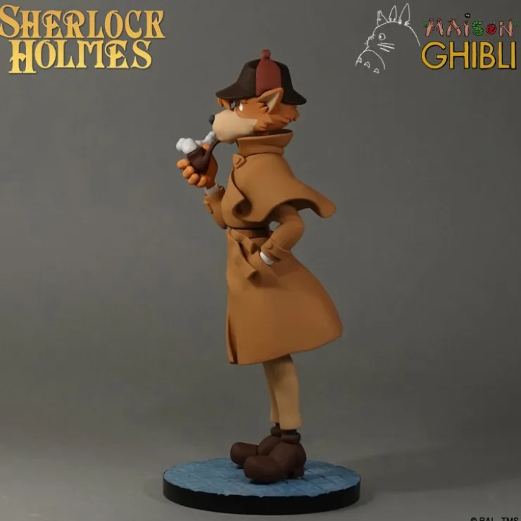 Maison Ghibli Statue SHERLOCK HOLMES - Semic Animation Collection