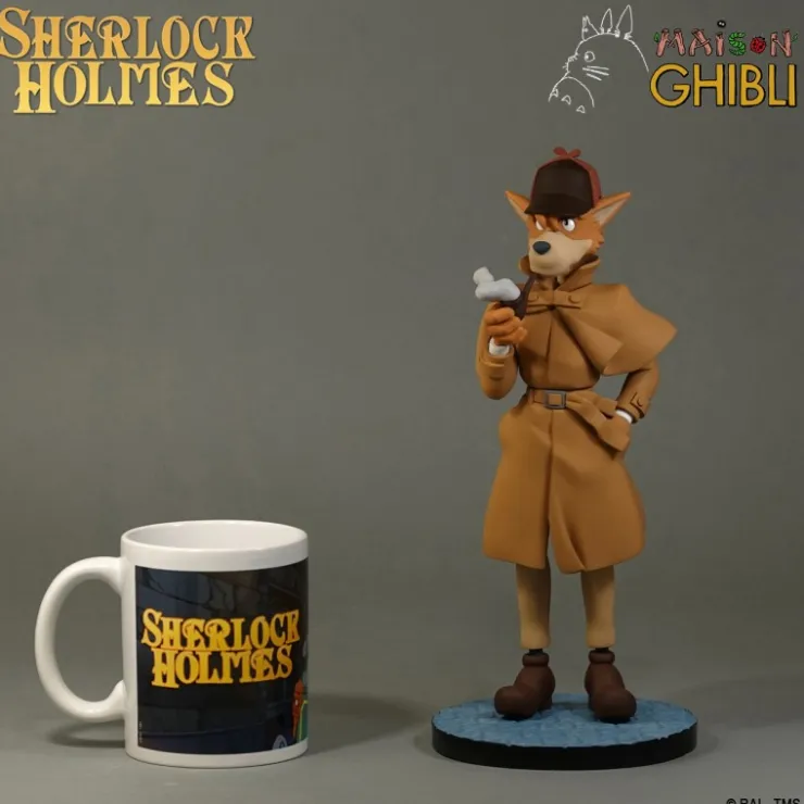 Maison Ghibli Statue SHERLOCK HOLMES - Semic Animation Collection