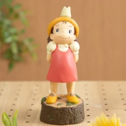 Maison Ghibli Statue Soliflore Mei & Totoro Blanc - Mon Voisin Totoro