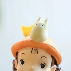 Maison Ghibli Statue Soliflore Mei & Totoro Blanc - Mon Voisin Totoro