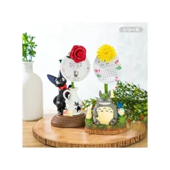 Maison Ghibli Statue Totoro et ses amis sous un pissenlit - Mon Voisin Totoro