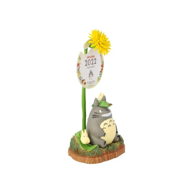 Maison Ghibli Statue Totoro et ses amis sous un pissenlit - Mon Voisin Totoro