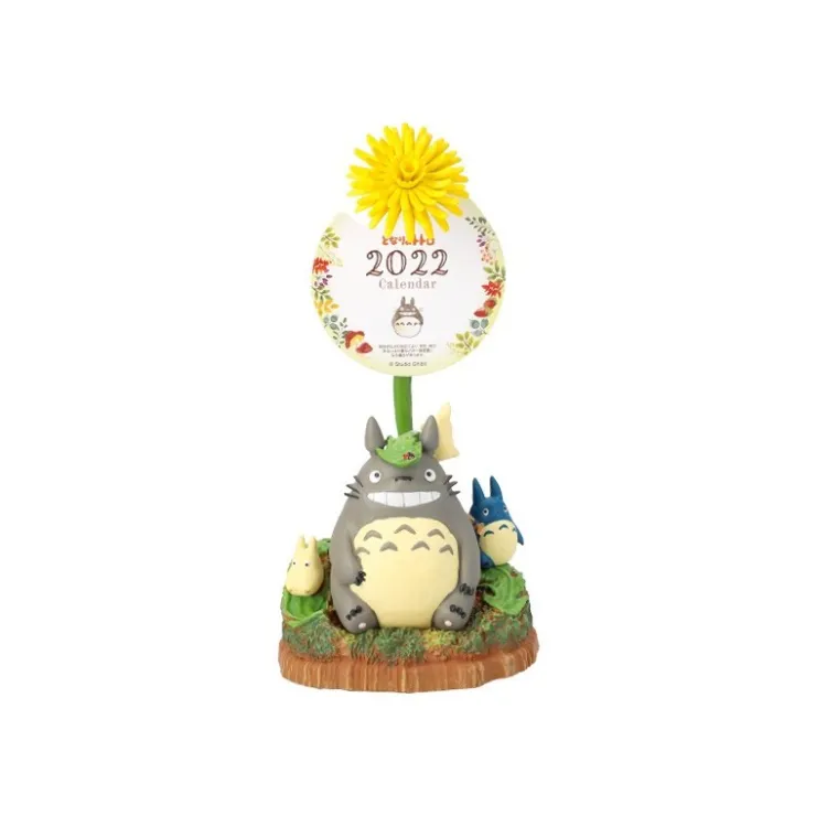 Maison Ghibli Statue Totoro et ses amis sous un pissenlit - Mon Voisin Totoro
