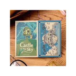 Maison Ghibli Stickers rétro Robot & Château Laputa - Le Château dans le ciel
