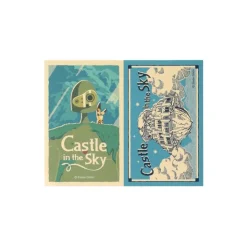 Maison Ghibli Stickers rétro Robot & Château Laputa - Le Château dans le ciel