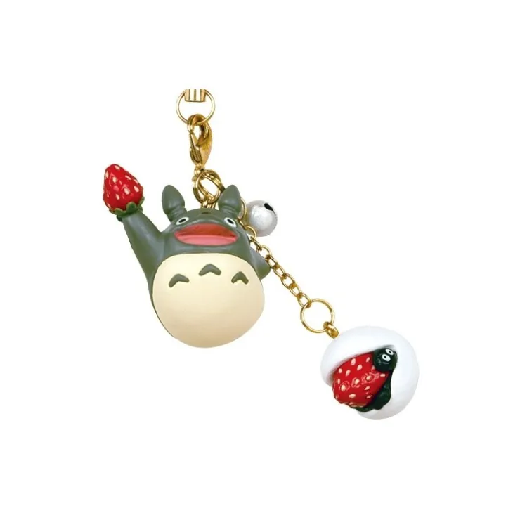 Maison Ghibli Strap Totoro Bonbon Gateau De Riz Aux Fraises - Mon Voisin Tototro