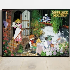 Maison Ghibli Tableau 03 - Tea time - Sherlock Holmes
