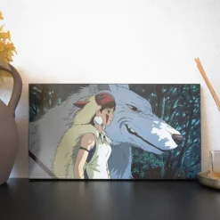Maison Ghibli Tableau Ghibli 03 - Princesse Mononoké
