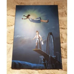 Maison Ghibli Tableau 35x50 Ghibli - Le Château dans le ciel