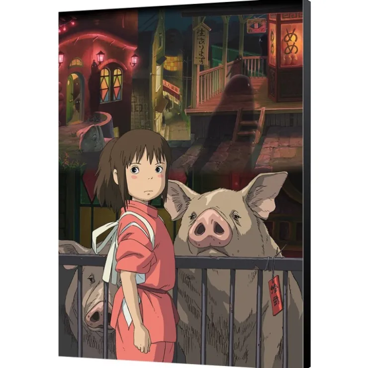 Maison Ghibli Tableau 35x50 Ghibli - Le Voyage de Chihiro