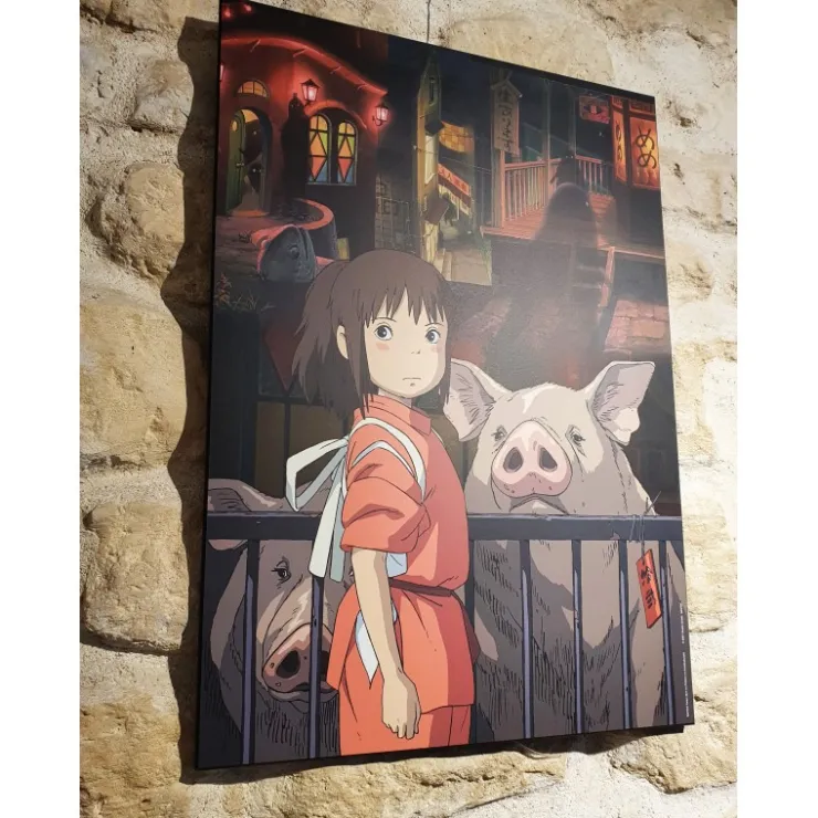 Maison Ghibli Tableau 35x50 Ghibli - Le Voyage de Chihiro