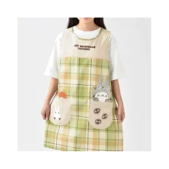 Maison Ghibli Tablier à Carreaux Totoro - Mon Voisin Totoro