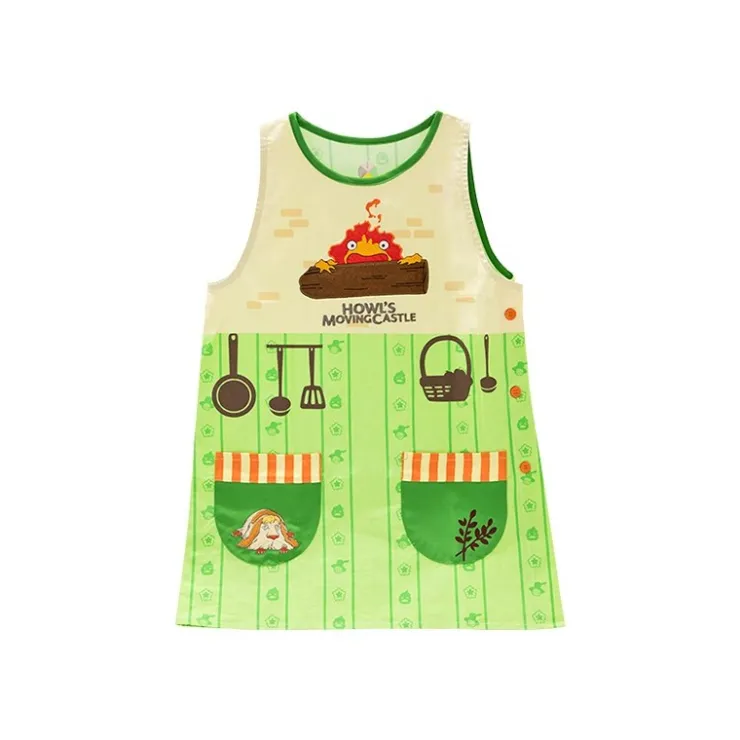 Maison Ghibli Tablier Calcifer 84 x 61,5 cm - Le Château ambulant