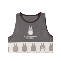 Maison Ghibli Tablier Silhouette Totoro Gris 84 x 61,5cm - Mon Voisin Totoro