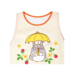 Maison Ghibli Tablier Totoro Champs de Fleurs 84 x 61,5 cm - Mon Voisin Totoro