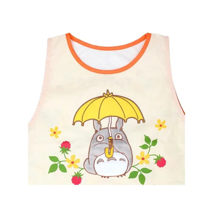 Maison Ghibli Tablier Totoro Champs de Fleurs 84 x 61,5 cm - Mon Voisin Totoro