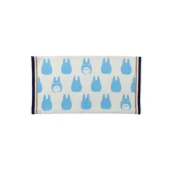 Maison Ghibli Taie d'oreiller Silhouette Totoro Bleu - Mon Voisin Totoro