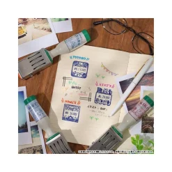 Maison Ghibli Tampon dateur Art Deco - Mon Voisin Totoro