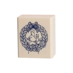 Maison Ghibli Tampon en bois Couronne de pain - Kiki la petite sorcière