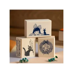 Maison Ghibli Tampon en bois Couronne de pain - Kiki la petite sorcière