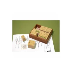 Maison Ghibli Tampons en Bois Totoro et Chatbus Version Verte - Mon Voisin Totoro