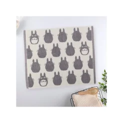 Maison Ghibli Tapis de Bain Silhouette Totoro Gris 50x60 cm - Mon Voisin Totoro