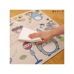 Maison Ghibli Tapis de Jeu Plastifie 45x120cm Totoro Dessine - Mon Voisin Totoro
