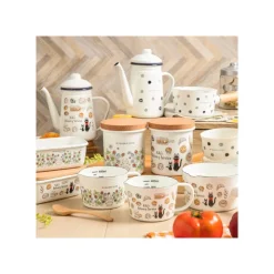 Maison Ghibli Tasse à mesurer émail Viennoiseries 450ml - Kiki la petite sorcière