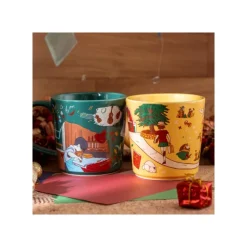 Maison Ghibli Tasse céramique Chasse au chat - Si tu tends l'oreille