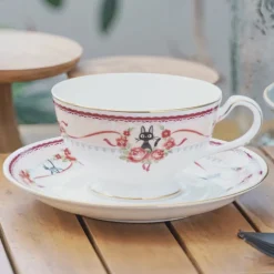 Maison Ghibli Tasse et Sous Tasse Jiji - Kiki la petite sorcière