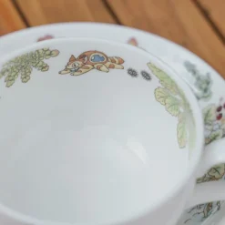 Maison Ghibli Tasse et Sous Tasse Totoro Ooinuhugri - Mon Voisin Totoro