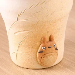 Maison Ghibli Tasse faite main blanche Shigariki Totoro - Mon voisin Totoro