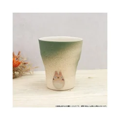 Maison Ghibli Tasse faite main verte Shigariki Totoro - Mon voisin Totoro