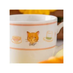 Maison Ghibli Tasse Heure du thé & Chats - Le Royaume des chats