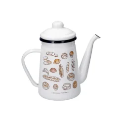 Maison Ghibli Théière émail Viennoiseries 1,1l - Kiki la petite sorcière