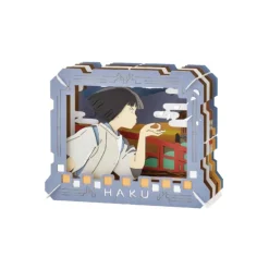 Maison Ghibli Théâtre de papier Le vœu de Haku Onigiri - Le Voyage de Chihiro