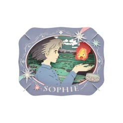 Maison Ghibli Théâtre de papier Sophie & Calcifer - Le Château ambulant