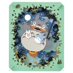 Maison Ghibli Théâtre de papier Totoro Sous la lune - Mon Voisin Totoro