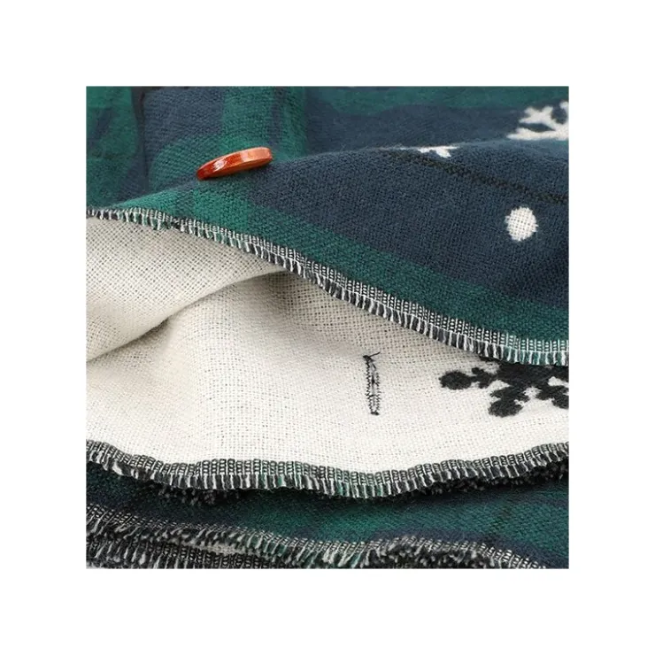 Maison Ghibli Étole avec accroche Totoro motifs à carreaux - Mon Voisin Totoro