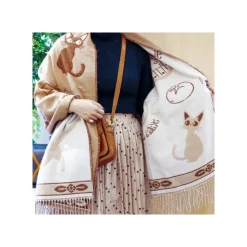 Maison Ghibli Étole Beige Jiji - Kiki la petite sorcière