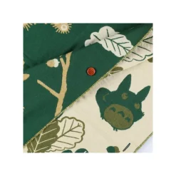 Maison Ghibli Étole vert foncé Feuilles de chêne - Mon Voisin Totoro
