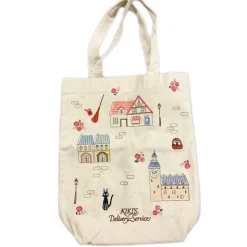 Maison Ghibli Tote bag avec patch Ville de Kiki  - Kiki la petite sorcière